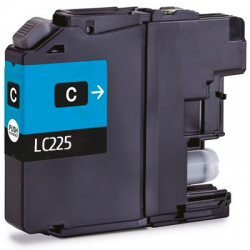 Brother LC225 Cian Compatible
